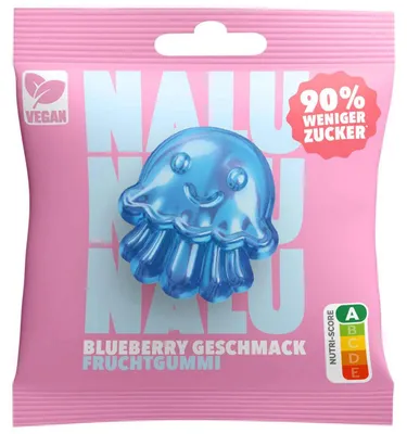 Produktbild von NALU Blueberry Qualle vegan 50g