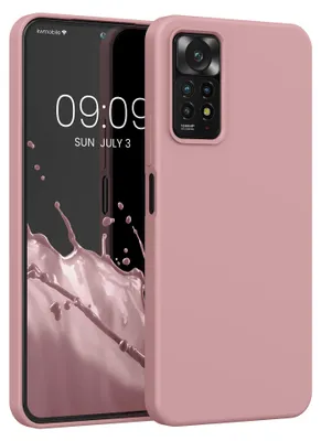 Produktbild von kwmobile Handyhülle für Xiaomi Redmi Note 11 Pro / Note 11 Pro (5G) / Note 12 Pro (4G) Hülle - Case Silikon - Kabelloses Laden - Schutzhülle Cover in