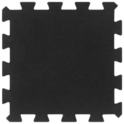 Immagine prodotto di Piastrelle in gomma per pavimenti 16 pz. nero 16 mm 30x30 cm