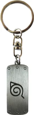 Image de Porte-clés Naruto : symbole de Konoha (métal)