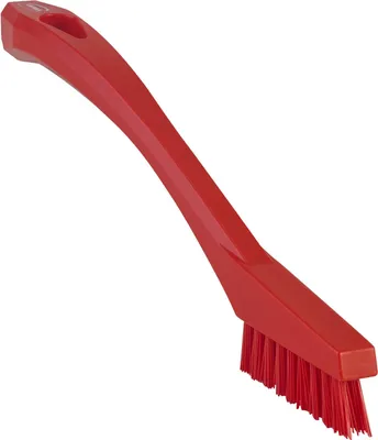 Image de VIKAN détail Brosse, 205 mm, extra dure complète Conforme HACCP 4-red