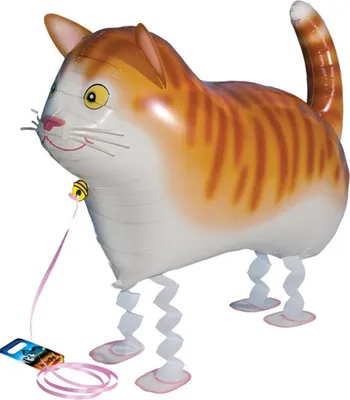 Obrázok produktu pre Fóliový balón Vzdušná mačka, približne 63 x 42 cm