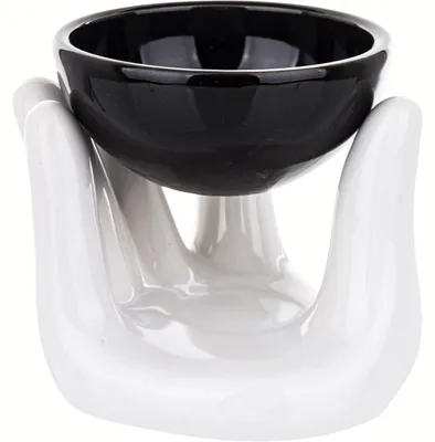 Produktbild von Artpol Keramik Duftlampe 'Weiße Hand' für Öl & Wachs