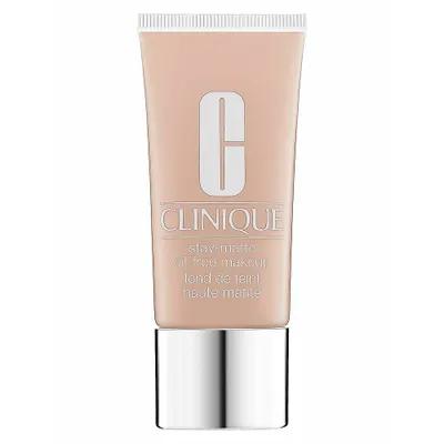 Zdjęcie produktu dla Clinique Stay-Matte 2, Tubka, Płynny, Alabaster, Matowy, 30 ml, Apply after using your 3-Step Skin Care System. Start in center of face and blend outward with...