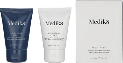 Produktbild von Medik8 H.E.O. Feuchtigkeitsspendende Nacht Gesichtsmaske Set 2x50ml