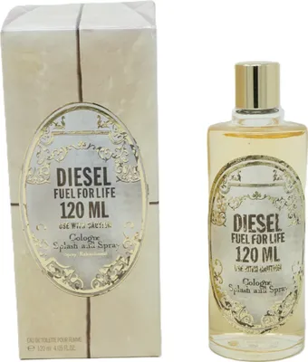 Produktbild von Diesel Fuel For Life Woman Cologne Splash and Spray 120 ml