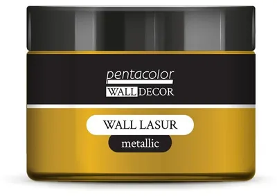 Zdjęcie produktu dla Metaliczna lazura do ścian 150 ml - Srebrna