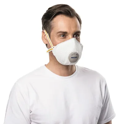 Produktbild von Atemschutzmaske Air Plus ProValve 340801 FFP3/V R D m.Ausatemventil 5St./KT