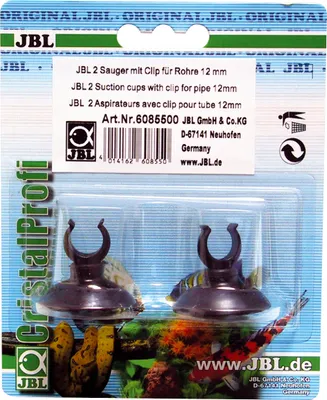 Produktbild von JBL Clipsauger - 12 mm - 2 Stück