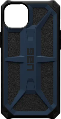 Imagen del producto de Funda Urban Armor Gear Monarch para Apple iPhone 14 Plus, color negro y azul, 17 cm (6.7")