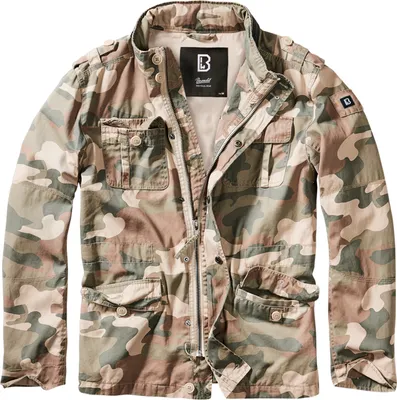 Produktbild von Brandit Britannia Jacket, Farbe: light woodland, Größe: 3XL