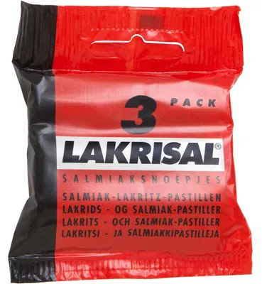 Immagine prodotto di Cloetta Lakrisal 3 pezzi 75 g