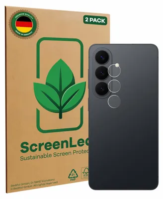 Produktbild von 2x ScreenLeaf Schutzfolie für Samsung Galaxy S26 (NUR Kameraschutz) nachhaltiger Displayschutz Display Schutz Folie Klar Transparent