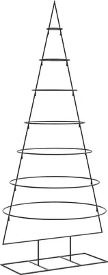 Produktbild von vidaXL | Metall Weihnachtsbaum | 180 cm Pulverbeschichteter Stahl