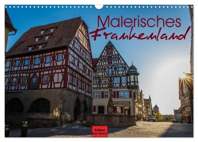 Produktbild von Malerisches Frankenland (Wandkalender 2027 DIN A3 quer), CALVENDO Monatskalender