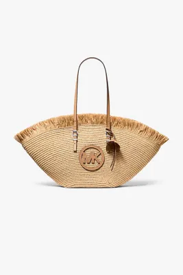Produktbild von MICHAEL KORS ISA LG FAN TOTE HellBraun