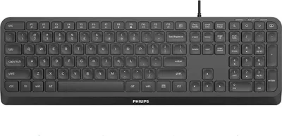 Immagine prodotto di Philips 2000 series SPK6207B/34 tastiera USB QWERTY Inglese Nero