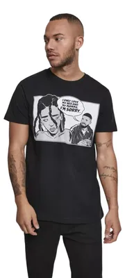 Image de Mister Tee - T-shirt pour hommes "Sorry" (référence TN2228) (taille XL) (noir)