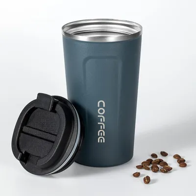 Isolierbecher 17oz, auslaufsicher, Edelstahl, Vakuumbecher, Geschenk