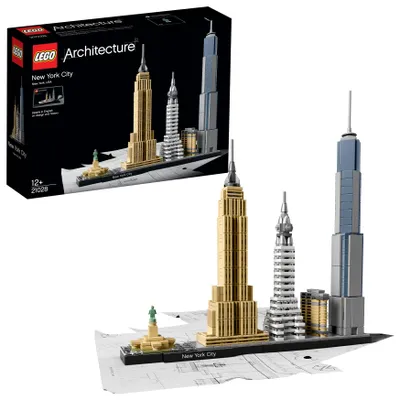 Produktbild von LEGO® 21028 - Architektúra New York (598 dielikov)
