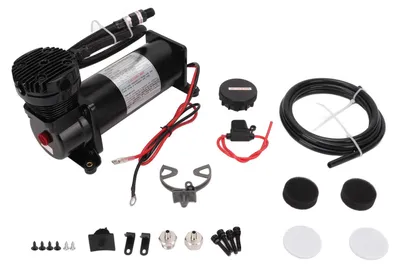 Obrázek produktu pro Vzduchový kompresor 200 PSI s měděným hadicí a regulátorem teploty, robustní a univerzální pro vozidla s napětím 12 V, jachty a lodě