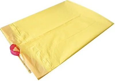 Produktbild von Abfallsack mit Zugband 120 l gelb 200 Stück