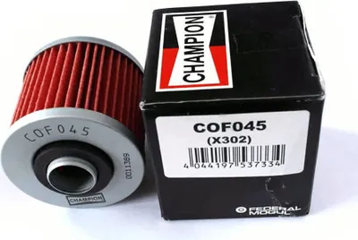 Productafbeelding van Oliefilter Champion COF045 (X 302) voor Yamaha MT-03, SR 400, SRX 400, XT 600, XVS