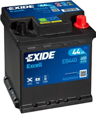 Produktbild von Exide EB440 Excell 12V 44Ah 400A Autobatterie