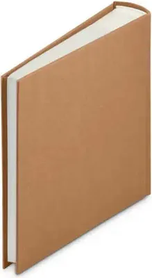 Produktbild von Hama Wrinkled, Braun, 80 Blätter, Bucheinband, 100 x 150 mm, Weiß, 300 mm