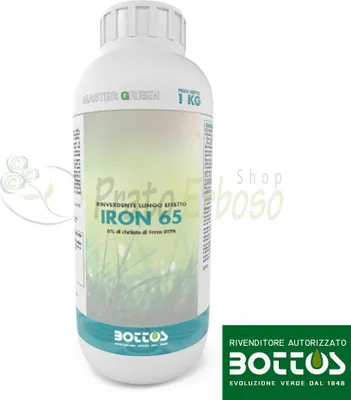 Zdjęcie produktu dla Bottos Iron 65 - 1 kg płynnego nawozu do trawników