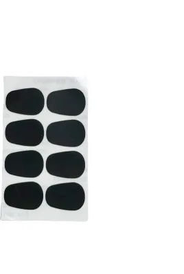 Produktbild von INF Saxophon-Mundstück Polster 0.8mm Oval Silikon, 2 Stück für Saxophon Schwarz