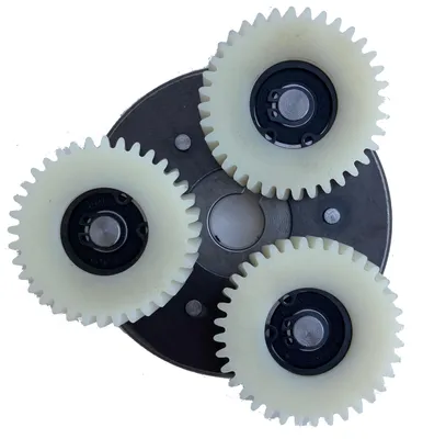 Produktbild von windmeile | Nylon Getriebe Set inkl. Freilauf Ersatzteil für Nabenmotor 250W, W100, 36T, E-Bike, Elektro, Fahrrad, Pedelec