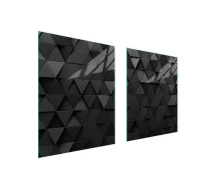 Produktbild von Glasschutzplatte Für Herd 85X52 Schwarz