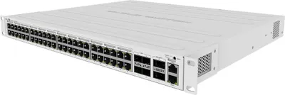 Zdjęcie produktu dla MikroTik CRS354-48P-4S+2Q+RM - Switch - L3 - 48 x 10/100/1000 (PoE+)