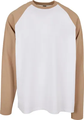 Produktbild von Urban Classics Organic Oversized Raglan Langarm-t-shirt Weiß 4XL Herren Weiß 4XL