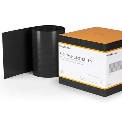 Produktbild von Blumfeldt záhradná zástena na súkromie, 10x PVC pásy, zásteny na plot, vodotesná