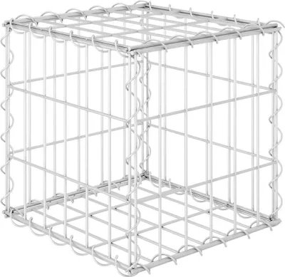 Obrázek produktu pro vidaXL Gabionové zvýšené lůžko z ocelového drátu 30x30x30 cm