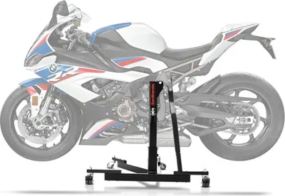 Zdjęcie produktu dla Podpórka centralna CS Power Evo do BMW S 1000 RR 19-25 Czarna