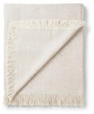 Immagine prodotto di Copriletto multiuso - 130 x 180 cm - Ecru - 80% cotone - Copridivano