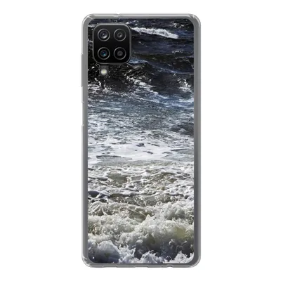 Produktbild von MuchoWow® Handyhülle Schutzhülle Hülle für Samsung Galaxy A12 Nordsee - Wasser - Wellen Silikon Softcase Handy Hülle - Bild