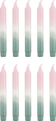 Produktbild von BUTLERS Stabkerze DIP-DYE 10er-Set