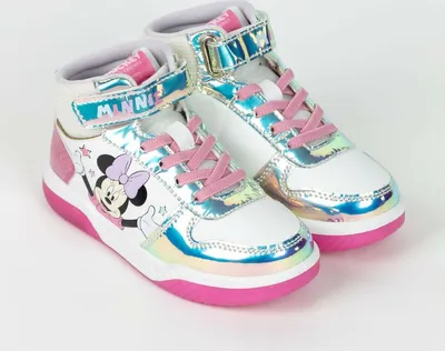 Obrázek produktu pro Tenisky s LED Minnie Mouse stříbrné barvy - 29