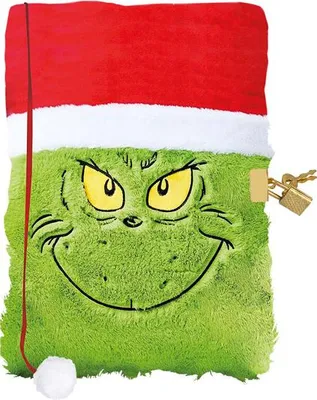 Produktbild von Totum Fluffy Notitieboek Grinch