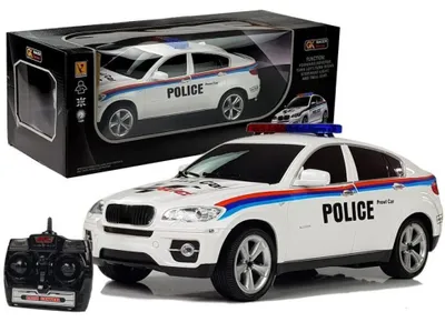 Obrázok produktu pre Policajné kupé R/C auto na diaľkové ovládanie
