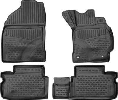 Produktbild von ELEMENT Gummi-Fußmatten 3D für TOYOTA Corolla, 2014->, 4 tlg.