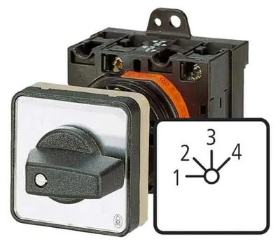 Image de Eaton T0-4-8251/E Interrupteur électrique à bascule 2P noir