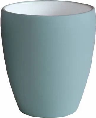 Produktbild von ZONE Zahnbürstenbecher SOFT Petrol Green | Keramik mit Soft-Touch