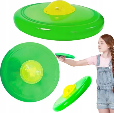 Produktbild von Frisbeescheibe LED Leuchtend Bunte Wurfscheibe Aktiv Outdoor Spaß