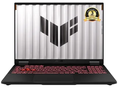 Immagine prodotto di ASUS TUF Gaming A16, laptop gaming da 16" con display WUXGA a 144 Hz, processore Ryzen 7, scheda grafica GeForce RTX 5050 con 8 GB di memoria, 16 GB di RAM, SSD da 512 GB, sistema operativo Windows 11 Home