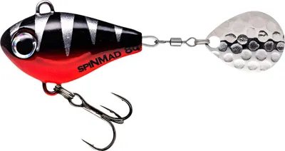 Produktbild von SpinMad Jigmaster Bleikopfspinner 8g - Jig Spinner, Farbe Lieblingsköder:Black Perch